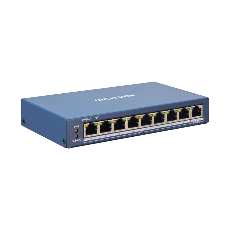 Switch PoE 9 puertos