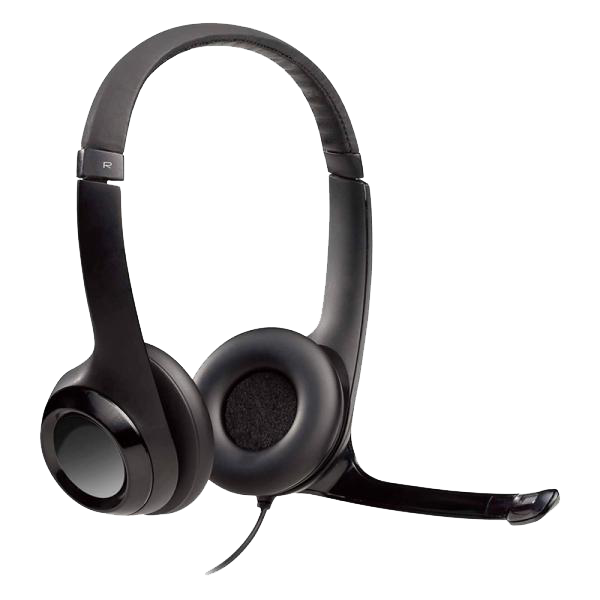 Audifono de diadema con micrófono